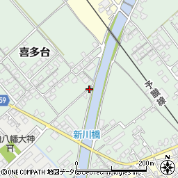愛媛県西条市喜多台422周辺の地図
