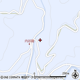 徳島県勝浦郡勝浦町坂本久良田周辺の地図