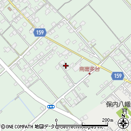 愛媛県西条市喜多台153周辺の地図