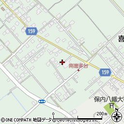愛媛県西条市喜多台149周辺の地図