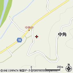 徳島県勝浦郡勝浦町中角前山19周辺の地図