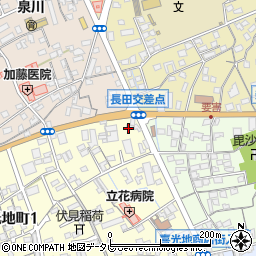 有限会社今西石油　泉川ＳＳ本店周辺の地図