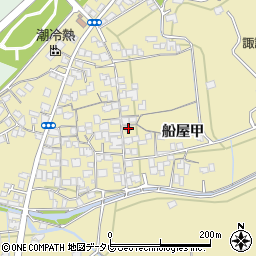 愛媛県西条市船屋甲369周辺の地図