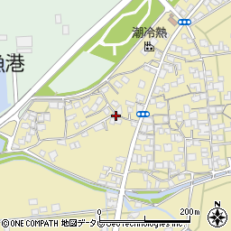 愛媛県西条市船屋甲596周辺の地図