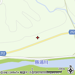 徳島県勝浦郡勝浦町星谷山下周辺の地図