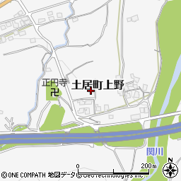 愛媛県四国中央市土居町上野3516周辺の地図