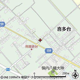 愛媛県西条市喜多台379周辺の地図