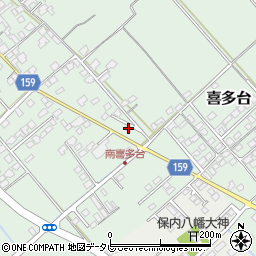 愛媛県西条市喜多台146周辺の地図