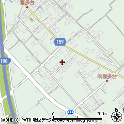 愛媛県西条市喜多台161周辺の地図