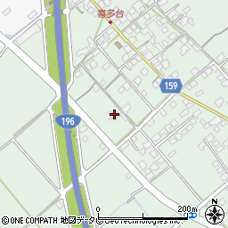 愛媛県西条市喜多台100周辺の地図