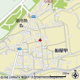 愛媛県西条市船屋甲456周辺の地図