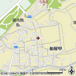 愛媛県西条市船屋甲379周辺の地図