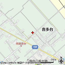 愛媛県西条市喜多台380周辺の地図