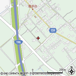 愛媛県西条市喜多台71周辺の地図