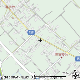愛媛県西条市喜多台166周辺の地図