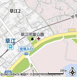 カースタレンタカー山口宇部空港店周辺の地図