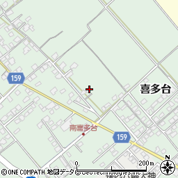 愛媛県西条市喜多台375周辺の地図