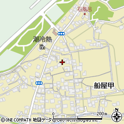 愛媛県西条市船屋甲467周辺の地図