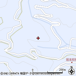 徳島県勝浦郡勝浦町坂本周辺の地図