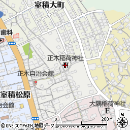 正木稲荷神社周辺の地図