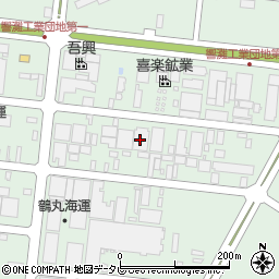 株式会社五菱響灘西倉庫周辺の地図