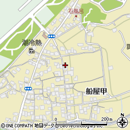 愛媛県西条市船屋甲380周辺の地図