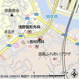 下関市彦島支所周辺の地図