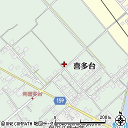 愛媛県西条市喜多台299周辺の地図