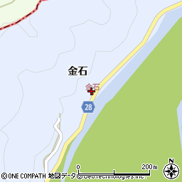 徳島県阿南市楠根町金石45周辺の地図