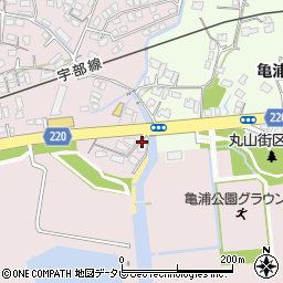 原岡餅生菓子店周辺の地図