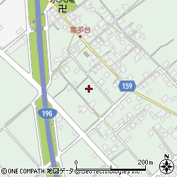 愛媛県西条市喜多台78周辺の地図