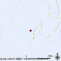 徳島県三好市山城町赤谷266周辺の地図