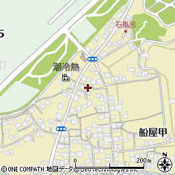 愛媛県西条市船屋甲466周辺の地図