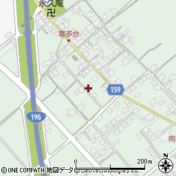 愛媛県西条市喜多台76周辺の地図