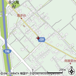 愛媛県西条市喜多台67周辺の地図