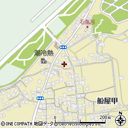 愛媛県西条市船屋甲446周辺の地図