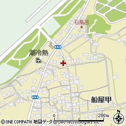 愛媛県西条市船屋甲452周辺の地図