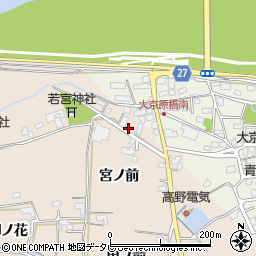 徳島県阿南市柳島町宮ノ北周辺の地図