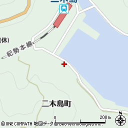 三重県熊野市二木島町345周辺の地図
