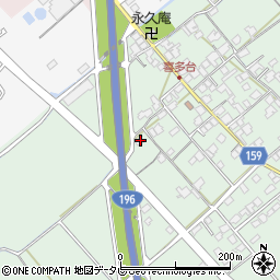 愛媛県西条市喜多台27周辺の地図