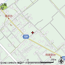 愛媛県西条市喜多台176周辺の地図