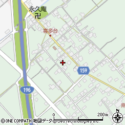 愛媛県西条市喜多台60周辺の地図