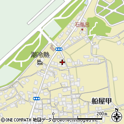 愛媛県西条市船屋甲450周辺の地図