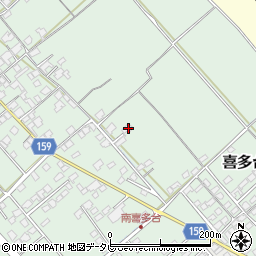 愛媛県西条市喜多台370周辺の地図