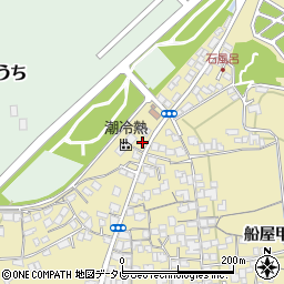 愛媛県西条市船屋甲610-9周辺の地図