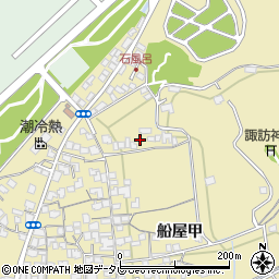 愛媛県西条市船屋甲402-4周辺の地図