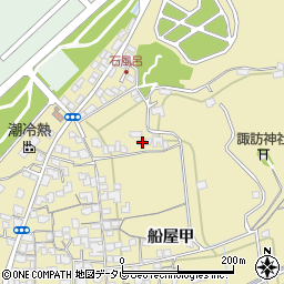 愛媛県西条市船屋甲402-2周辺の地図