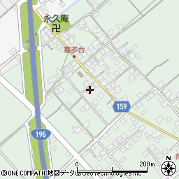 愛媛県西条市喜多台61周辺の地図