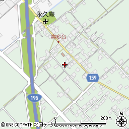 愛媛県西条市喜多台59周辺の地図