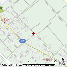 愛媛県西条市喜多台173周辺の地図